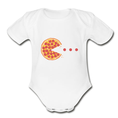 Pizza-Man Organic Baby Bodysuit